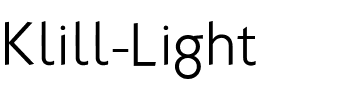 Klill Regular.ttf