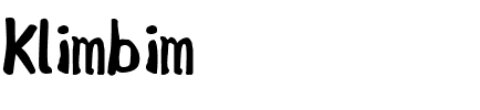 Klimbim Regular.ttf