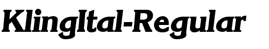 KlingItal Regular.ttf