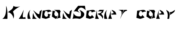 KlingonScript Regular.ttf