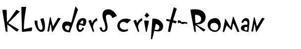 KlunderScript Roman.ttf