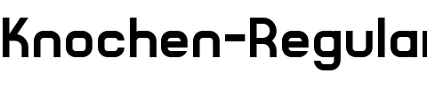 Knochen Regular Regular.ttf