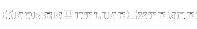 KnomenOutlineExtended Regular.ttf