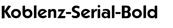 Koblenz-Serial Bold.ttf