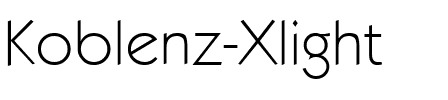 Koblenz-Xlight Regular.ttf
