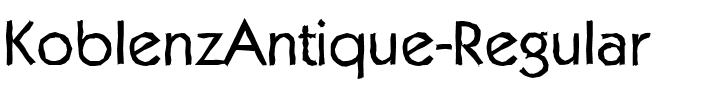 KoblenzAntique Regular.ttf