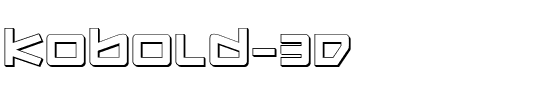 Kobold 3D Regular.ttf