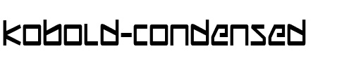 Kobold Condensed Condensed.ttf