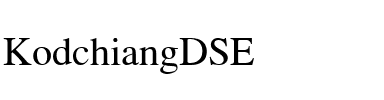 KodchiangDSE Regular.ttf