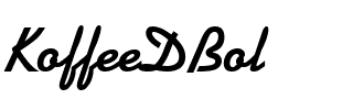 KoffeeDBol Regular.ttf