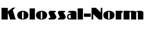 Kolossal Normal.ttf