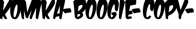 Komika Boogie Regular.ttf
