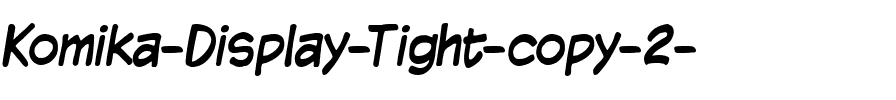 Komika Display Tight Regular.ttf