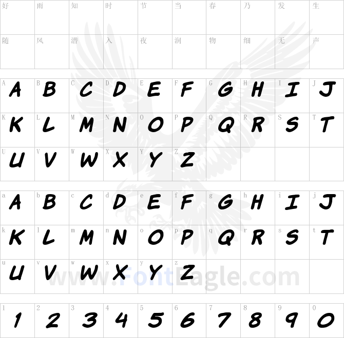Komika-Hand-Bold-Italic