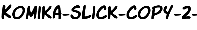 Komika Slick Regular.ttf