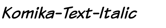 Komika Text Italic.ttf
