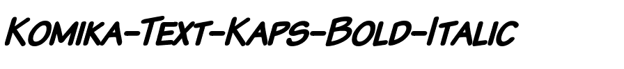 Komika Text Kaps Bold Italic.ttf
