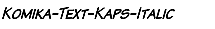 Komika Text Kaps Italic.ttf