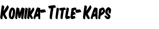 Komika Title – Kaps Regular.ttf