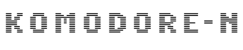 Komodore Normal Komodore Normal.ttf