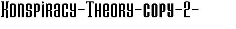 Konspiracy Theory Regular.ttf