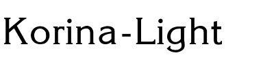 Korina-Light Regular.ttf