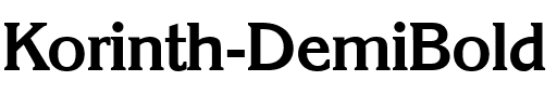 Korinth-DemiBold Regular.ttf