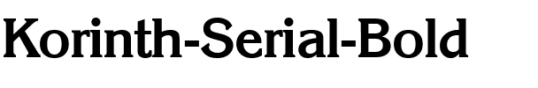 Korinth-Serial Bold.ttf