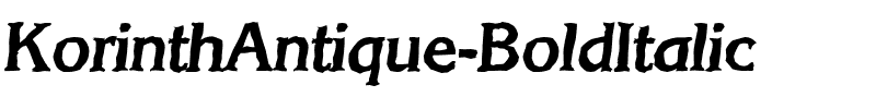 KorinthAntique BoldItalic.ttf