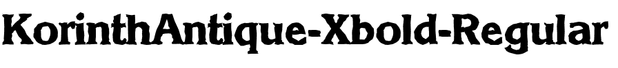 KorinthAntique-Xbold Regular.ttf