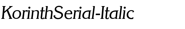 KorinthSerial Italic.ttf
