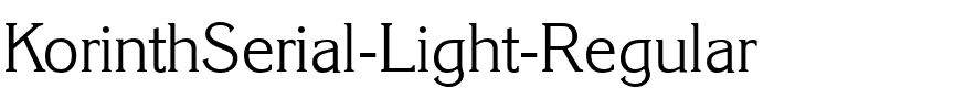 KorinthSerial-Light Regular.ttf