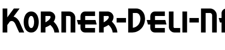 Korner Deli NF Regular.ttf