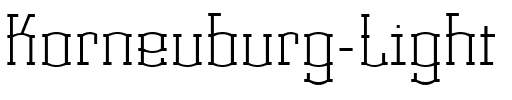 Korneuburg Light Light.ttf
