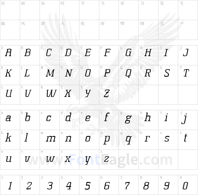 KorneuburgSlabLight-LightItalic