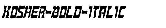 Kosher Bold Italic.ttf