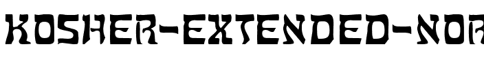 Kosher Extended Normal.ttf