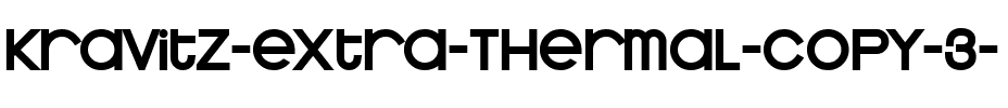Kravitz   Extra Thermal.ttf