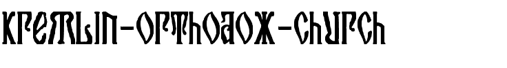 Kremlin Orthodox Church Regular.ttf