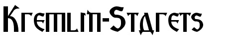 Kremlin Starets Regular.ttf
