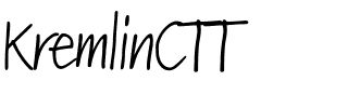 KremlinCTT Normal.ttf
