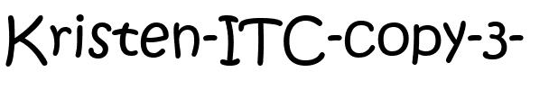 Kristen ITC Normal.ttf