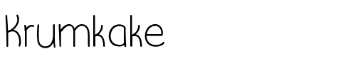 Krumkake Medium.ttf