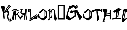 Krylon Gothic.ttf
