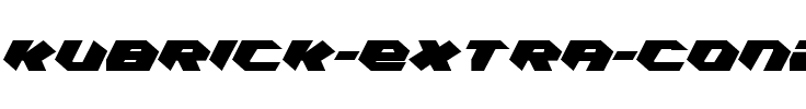 Kubrick Extra-Condensed Extra-Condensed.ttf
