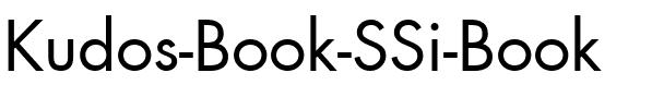 Kudos Book SSi Book.ttf