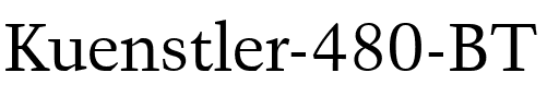 Kuenst480 BT Roman.ttf