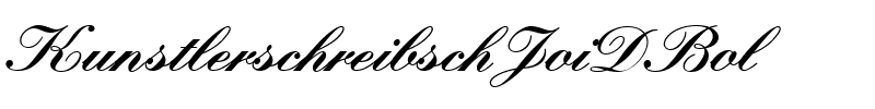 KunstlerschreibschJoiDBol Regular.ttf