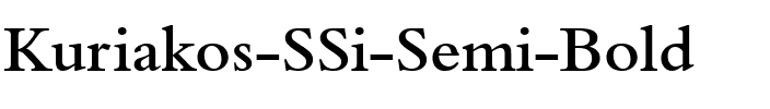 Kuriakos SSi Semi Bold.ttf