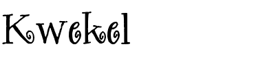 Kwekel Normal.ttf